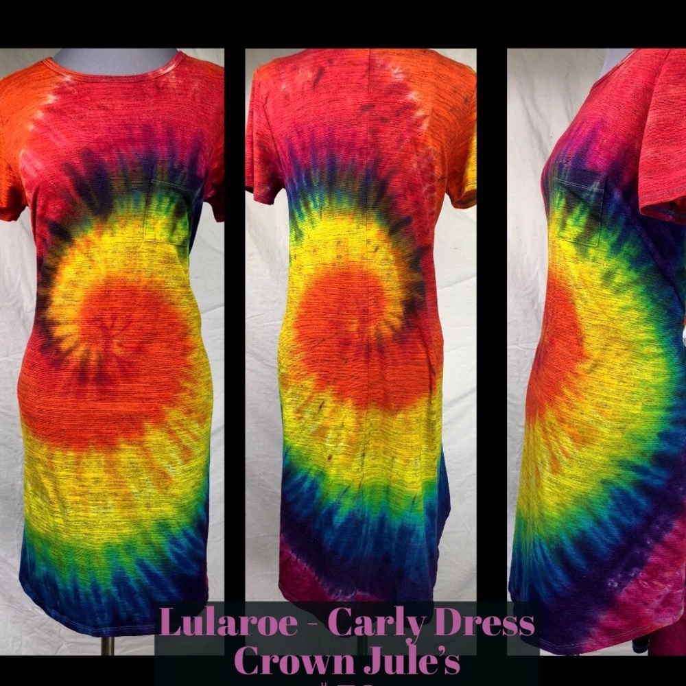 Custom made Tye Dye Dress. You pick the dress style